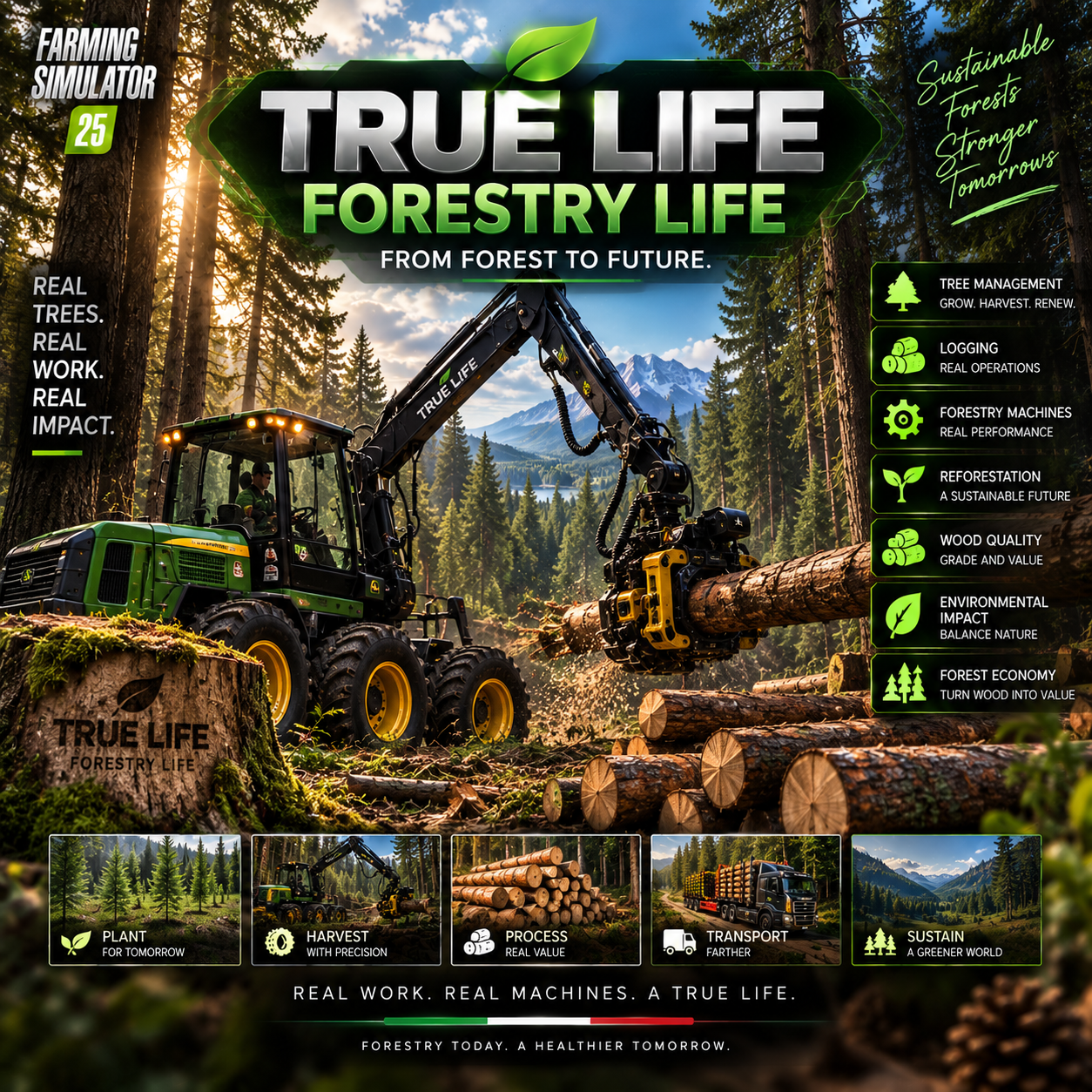 TRUE LIFE — FORESTRY LIFE